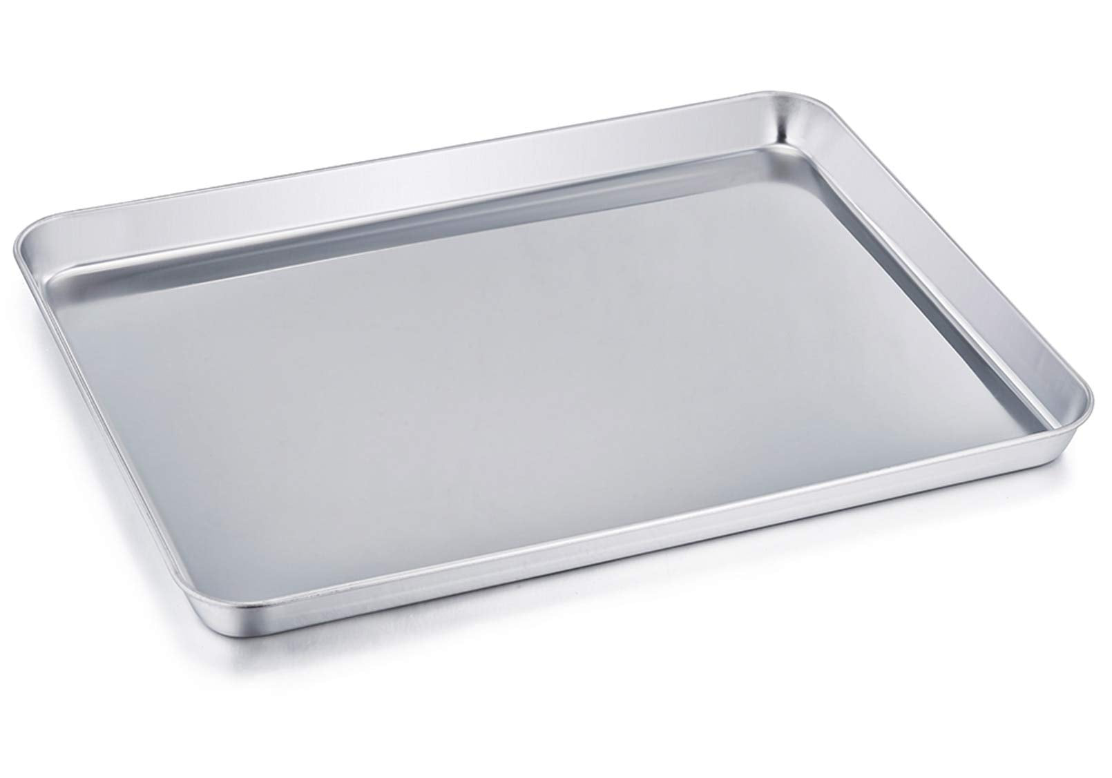 TeamFar baking sheet with mirror finish for easy food release.