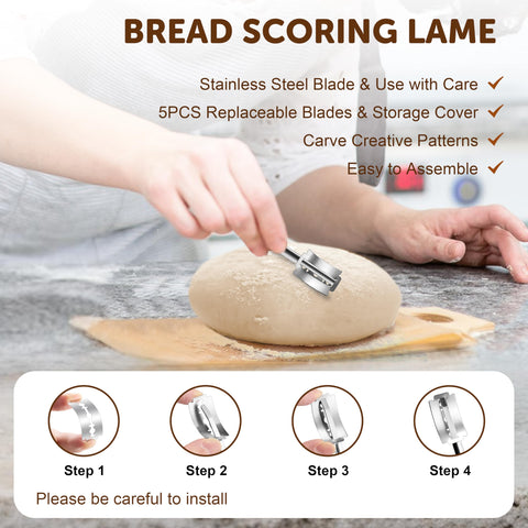TeamFar bread sling keeping warm loaves protected while cooling on the counter