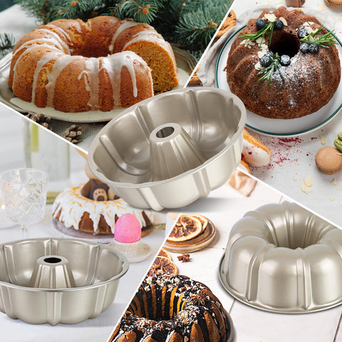 TeamFar champagne gold finish adds a premium look to any dessert table.