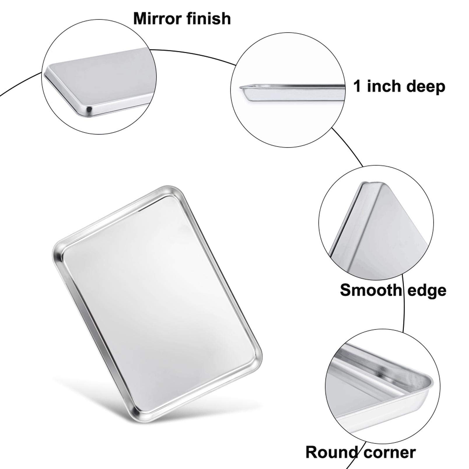 TeamFar dense stainless steel weave rack provides sturdy support