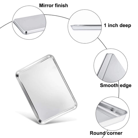 TeamFar dense stainless steel weave rack provides sturdy support