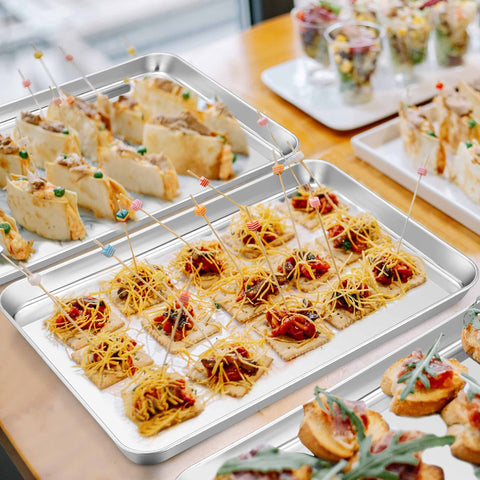 TeamFar dishwasher-safe pans simplify post-bake cleanup.