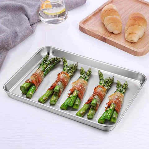 TeamFar heavy-duty stainless steel bakeware for long-term daily use.