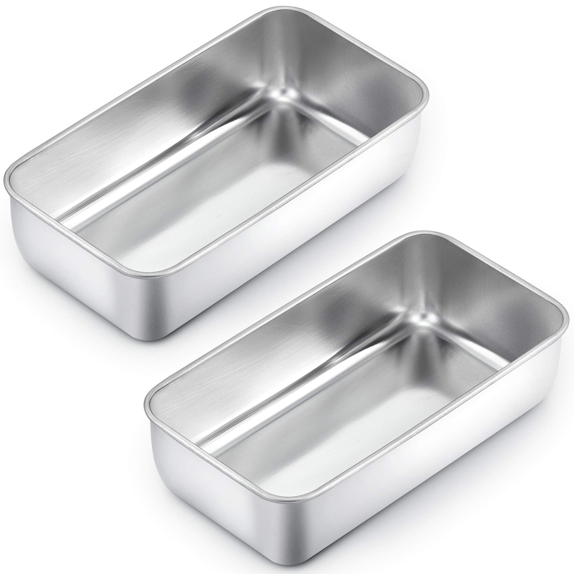 TeamFar loaf pan outer edge design for secure grip and even browning.