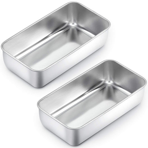 TeamFar loaf pan outer edge design for secure grip and even browning.