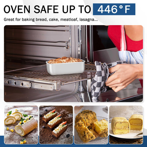 TeamFar mini brownie pan enables neat, individual portions for gatherings