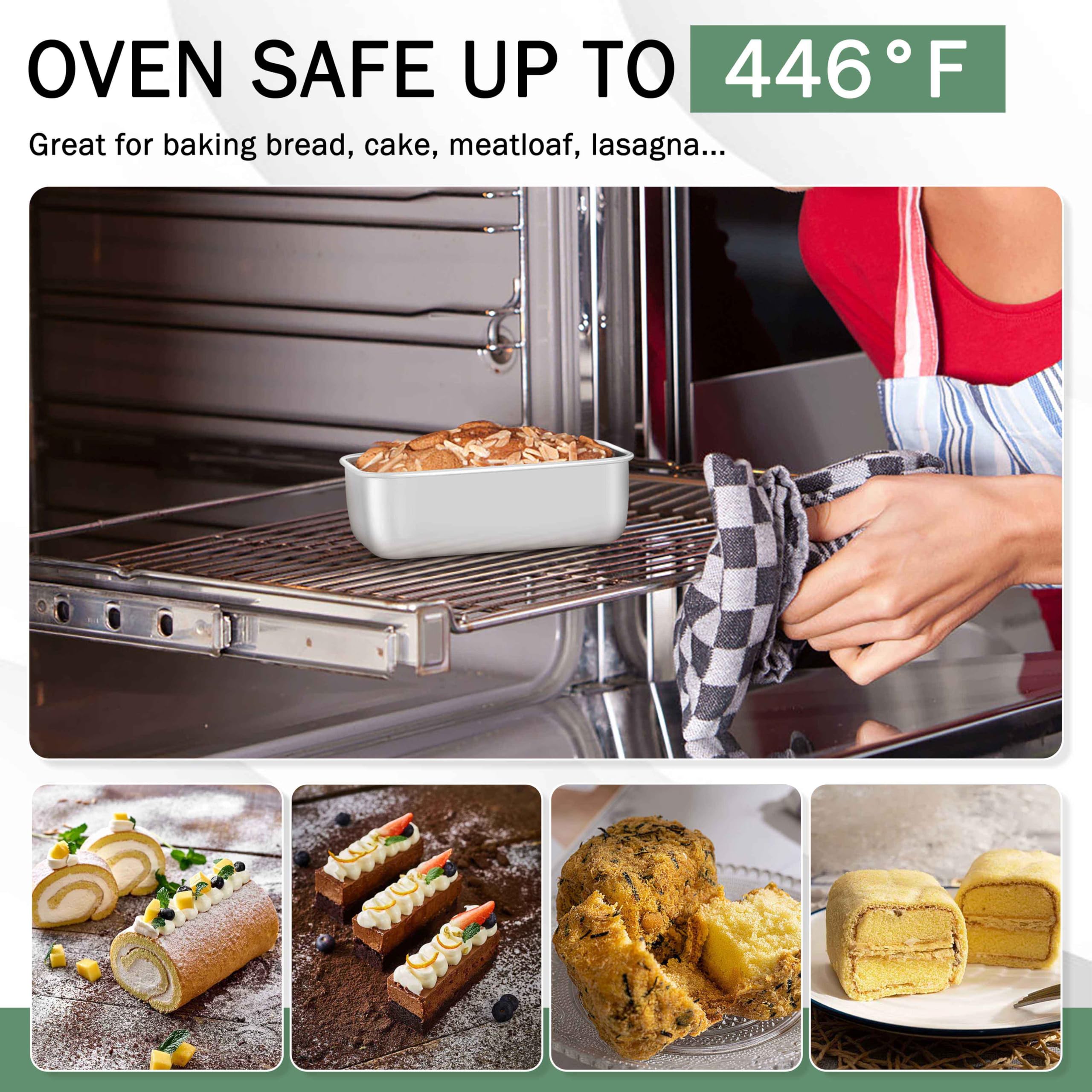TeamFar mini lasagna pan for layered single portions