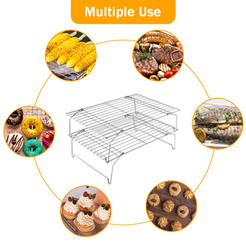 TeamFar multi-purpose cooling rack for cooling, roasting, and drying tasks.