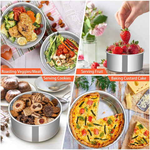 TeamFar multi-use serving pan demonstrates baking, roasting, and serving versatility.