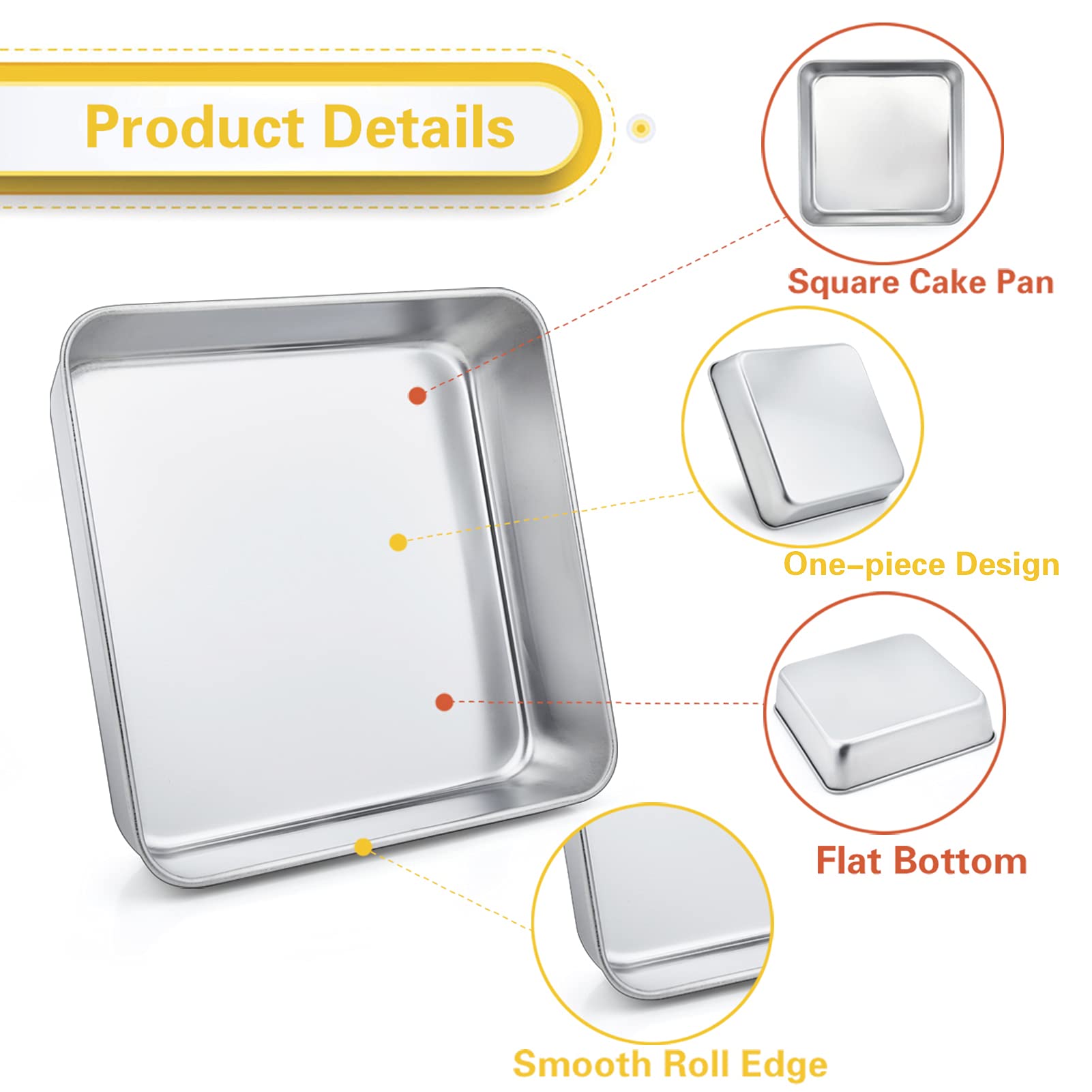 TeamFar pan with one-piece construction highlighted for durability.