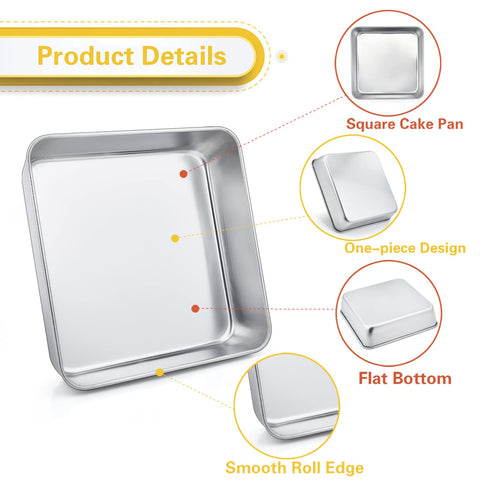 TeamFar pan with one-piece construction highlighted for durability.