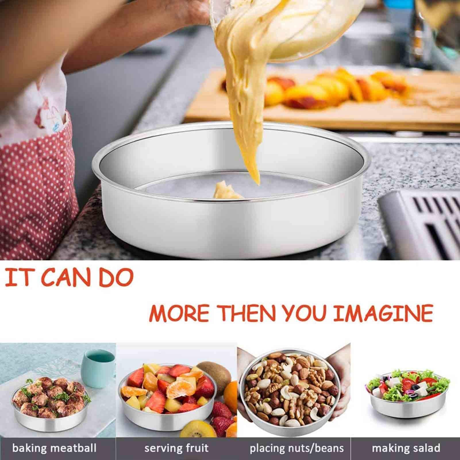 TeamFar dishwasher-safe bakeware for easy cleanup after baking.