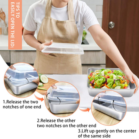 TeamFar square cake pan edge close-up highlighting smooth crimped grip