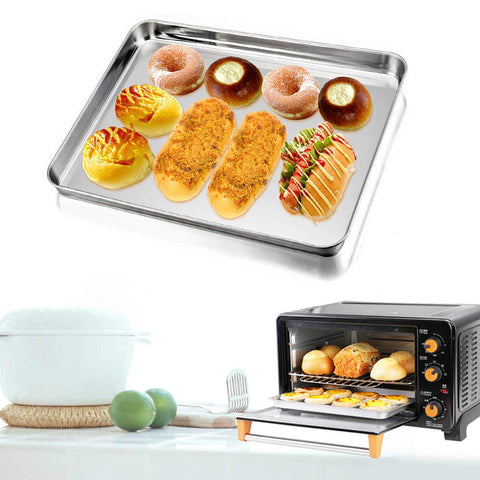 TeamFar sturdy heavy-duty bake trays endure daily kitchen use.