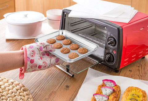 TeamFar stainless steel trays deliver durable performance for 1–2 servings.