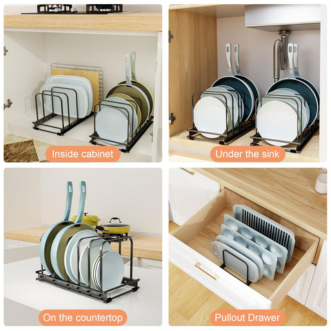 TEAMOLA durable iron-wire construction provides sturdy, hygienic storage