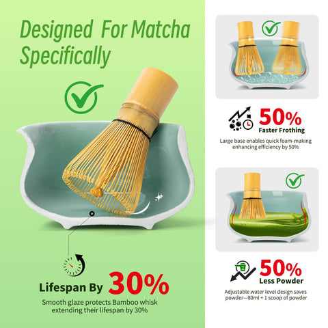 TEANAGOO bamboo chashaku scoop for precise portioning.