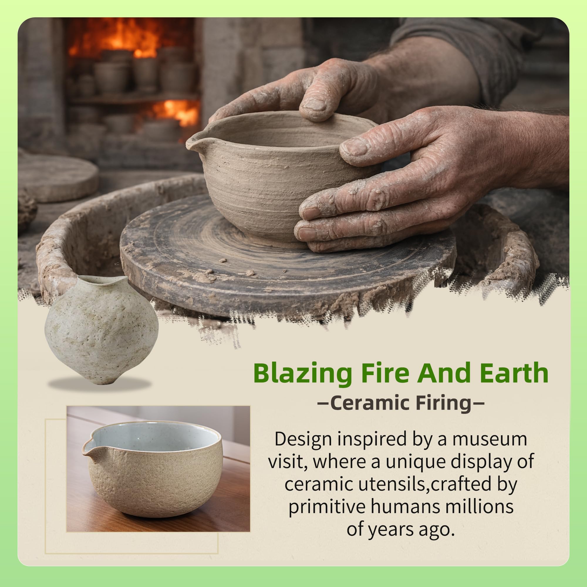 TEANAGOO bamboo whisk designed for silky foams and smooth whisking