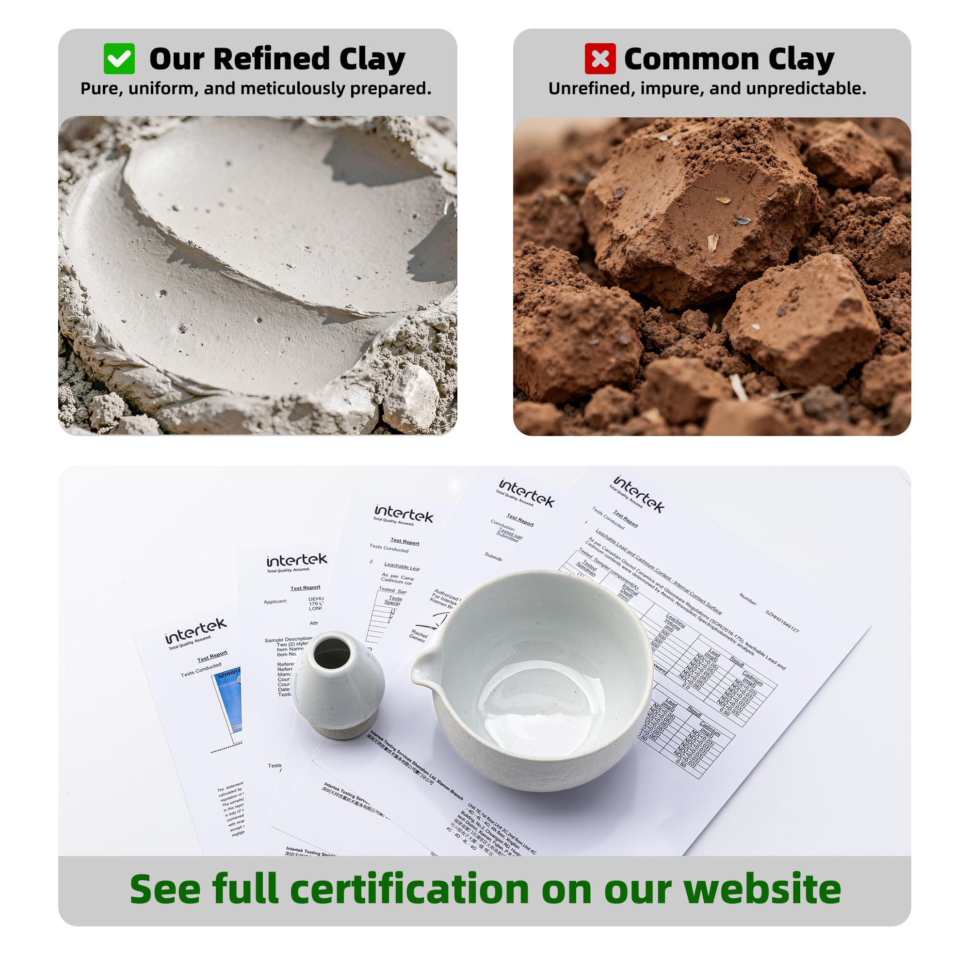 TEANAGOO ceramic scoop stand stores scoops neatly on the counter.