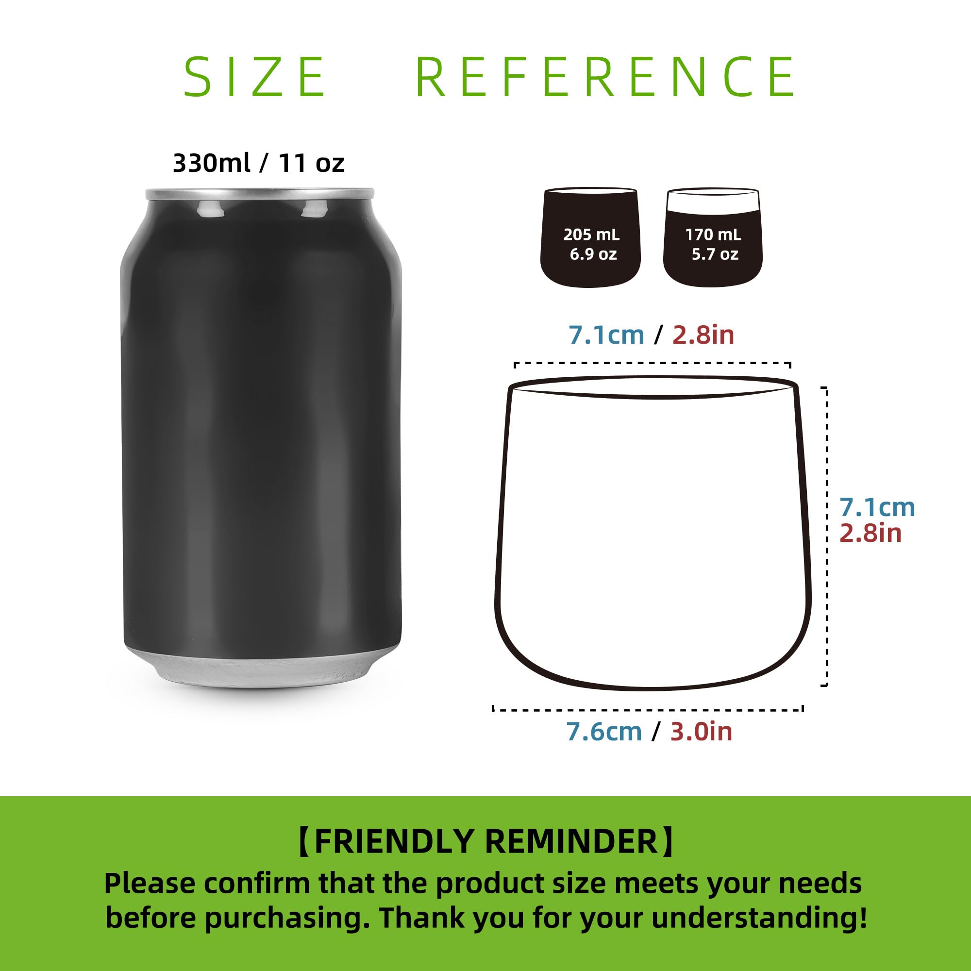 TEANAGOO cup features a flat bottom design for stable, comfortable handling.