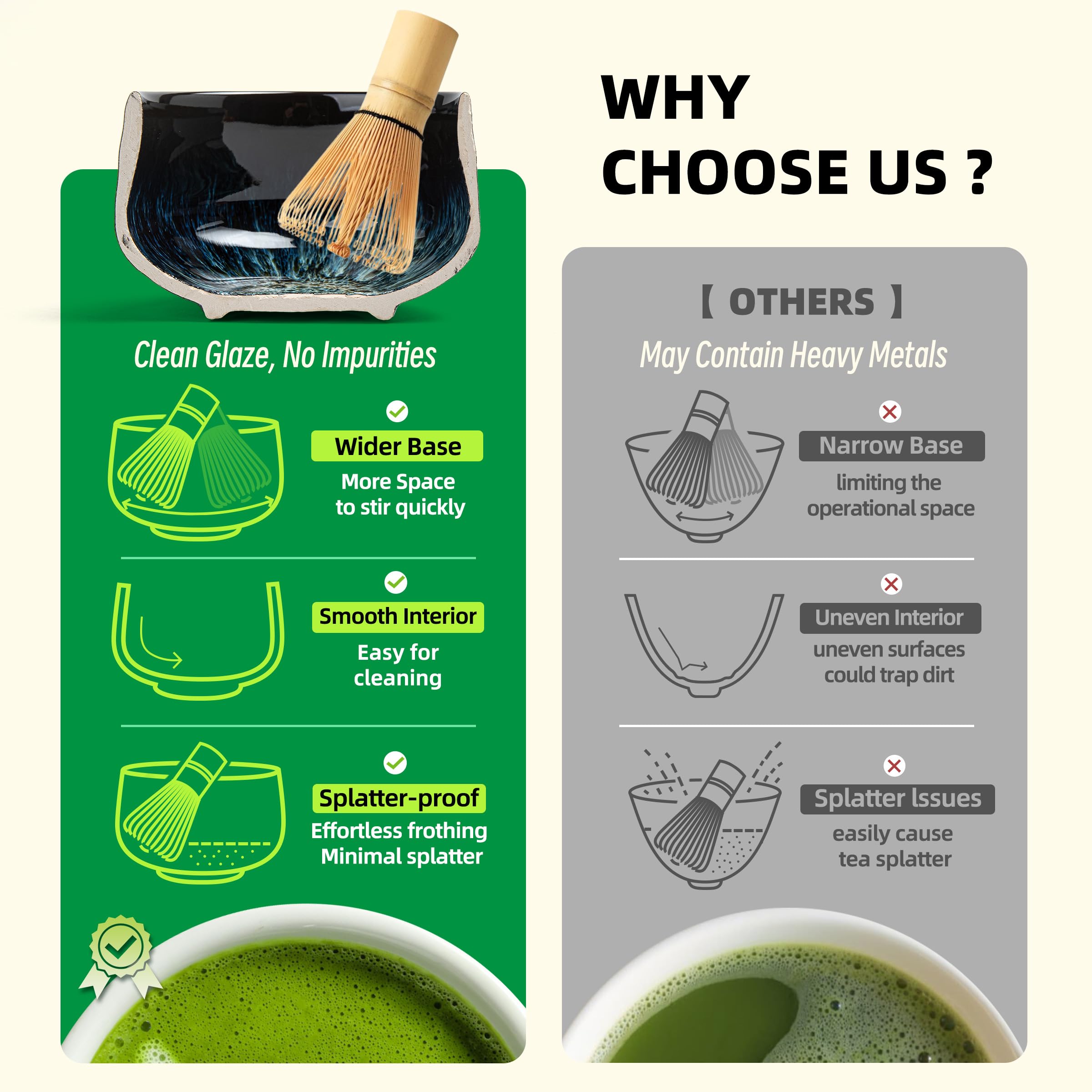 TEANAGOO chashaku scoop for precise matcha measuring