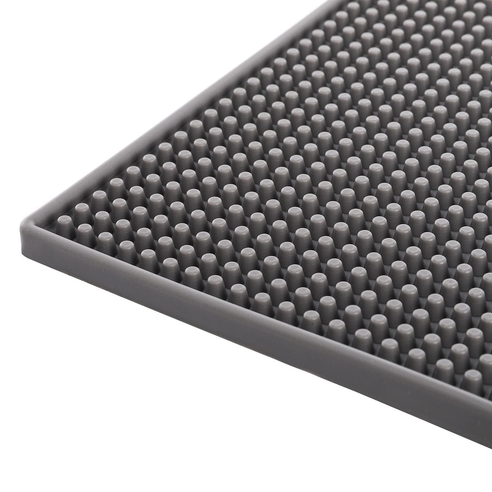 Tebery bar service mat offers non-slip stability for busy coffee and bar setups.