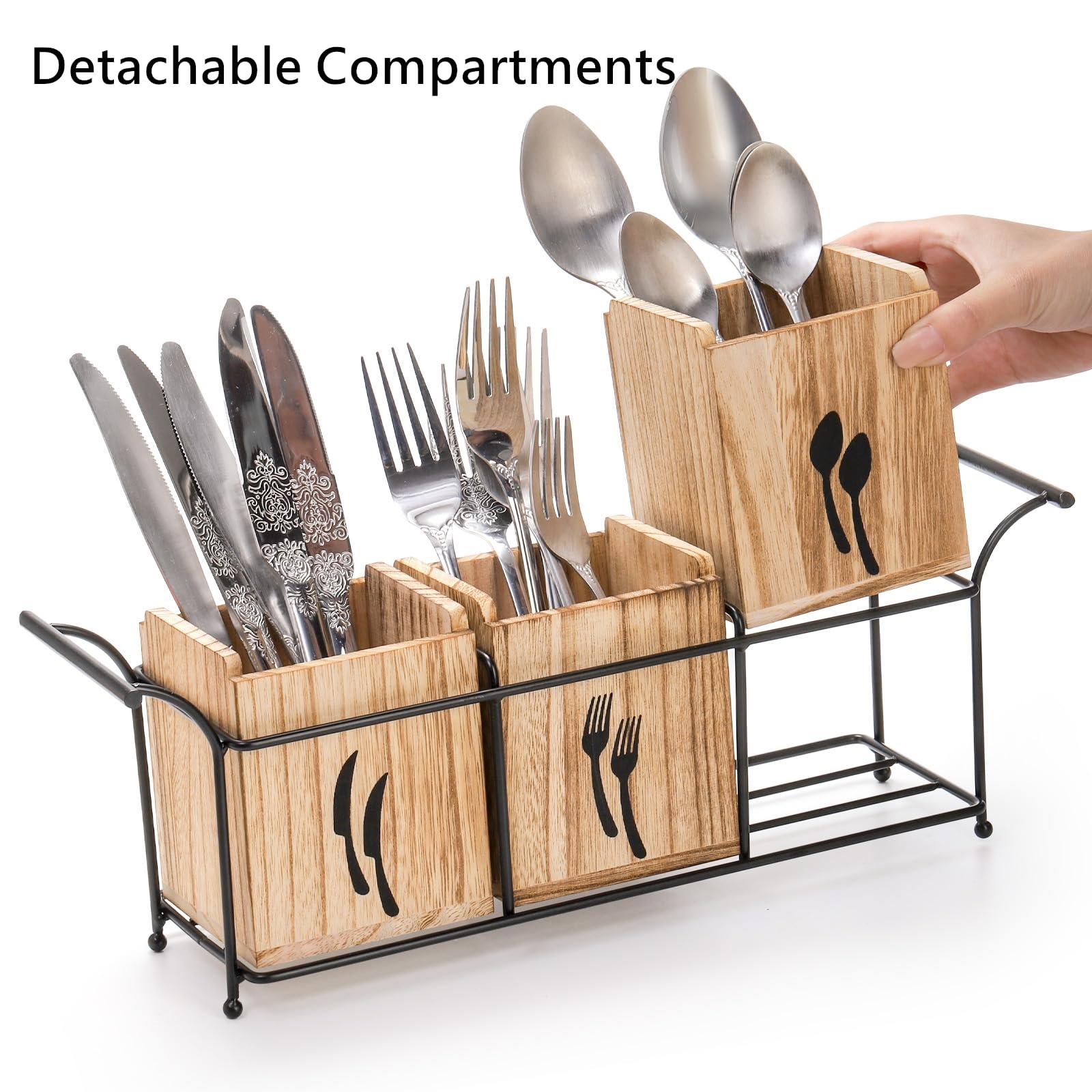Tebery kitchen storage holder is durable and easy to clean after daily use.