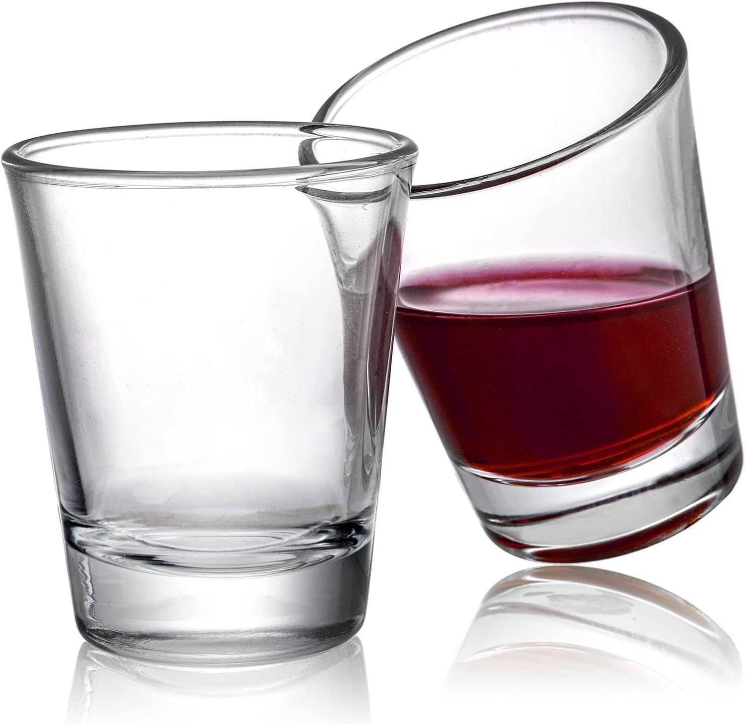 Tebery 2oz glasses ideal for vodka, tequila, whiskey