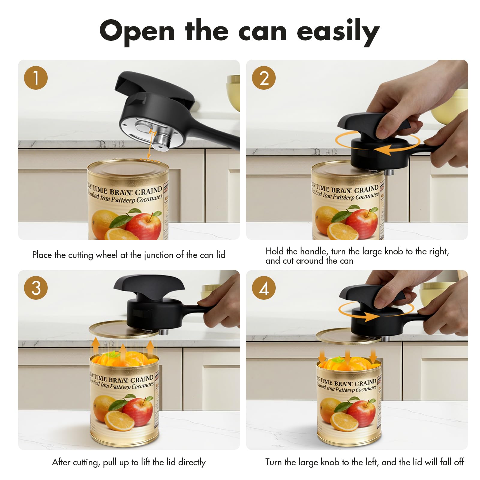 Tebrvnix black finish adds sleek style to any kitchen.