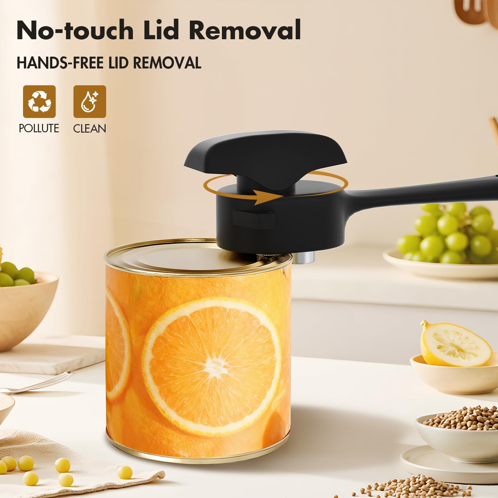 Tebrvnix built-in bottle jar opener enhances everyday kitchen convenience.