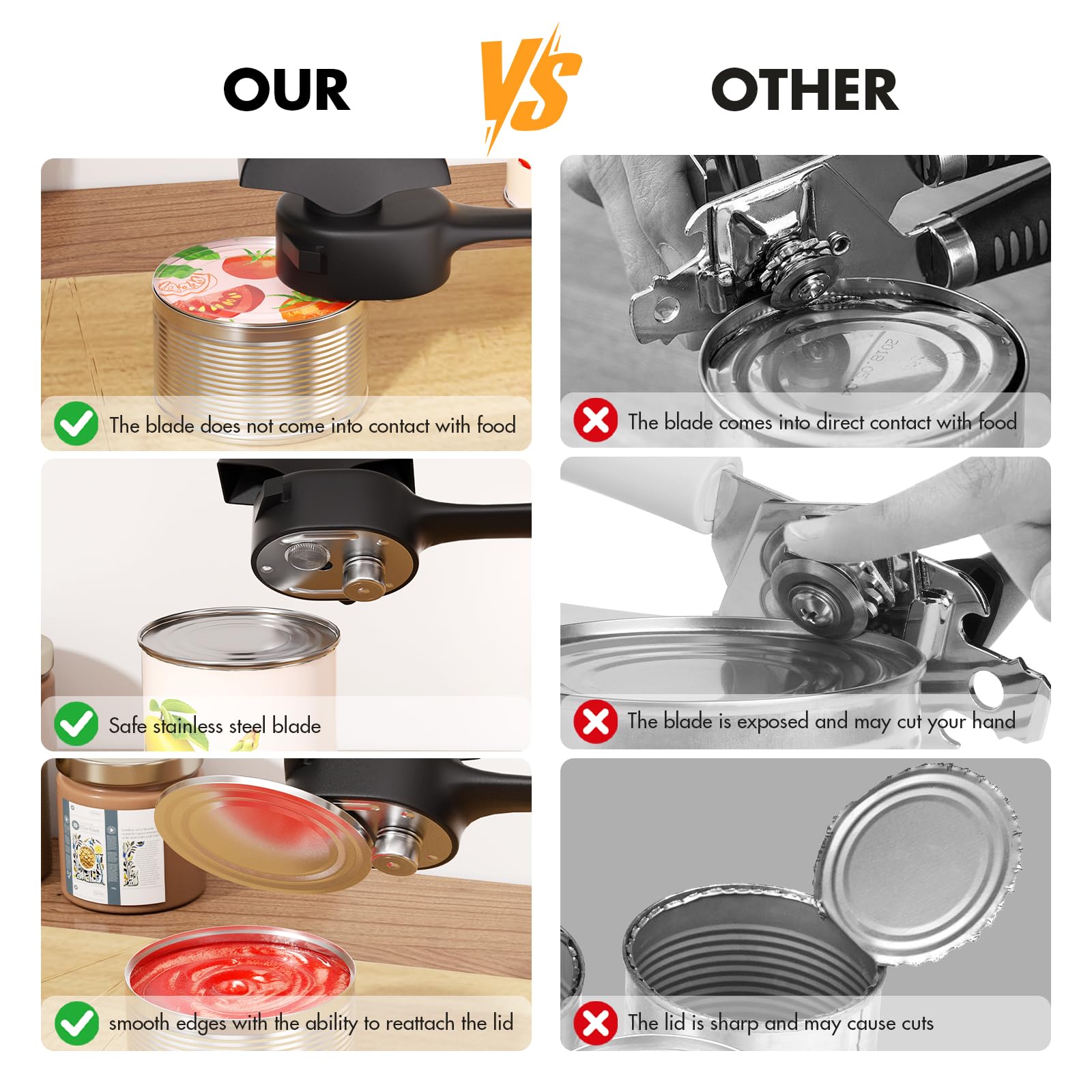 Tebrvnix compact design fits drawers and countertops easily.