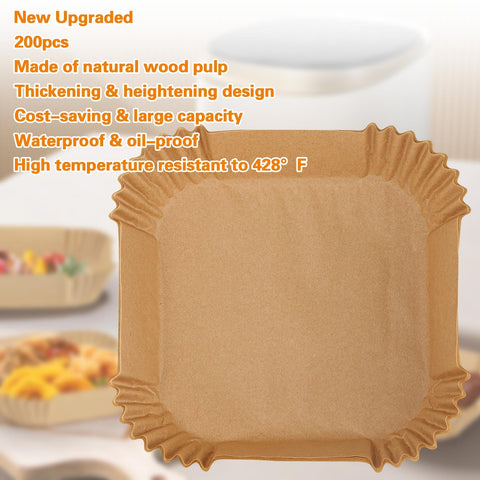 Tecbeauty liners heat resistant up to 428 degrees Fahrenheit for cooking