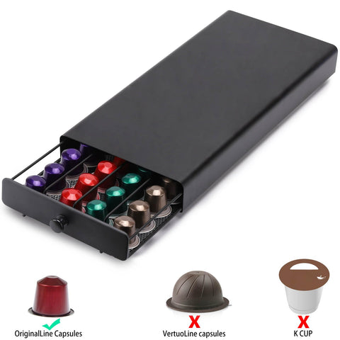 Tecbeauty drawer-top surface demonstrates space-saving by placing the machine on top