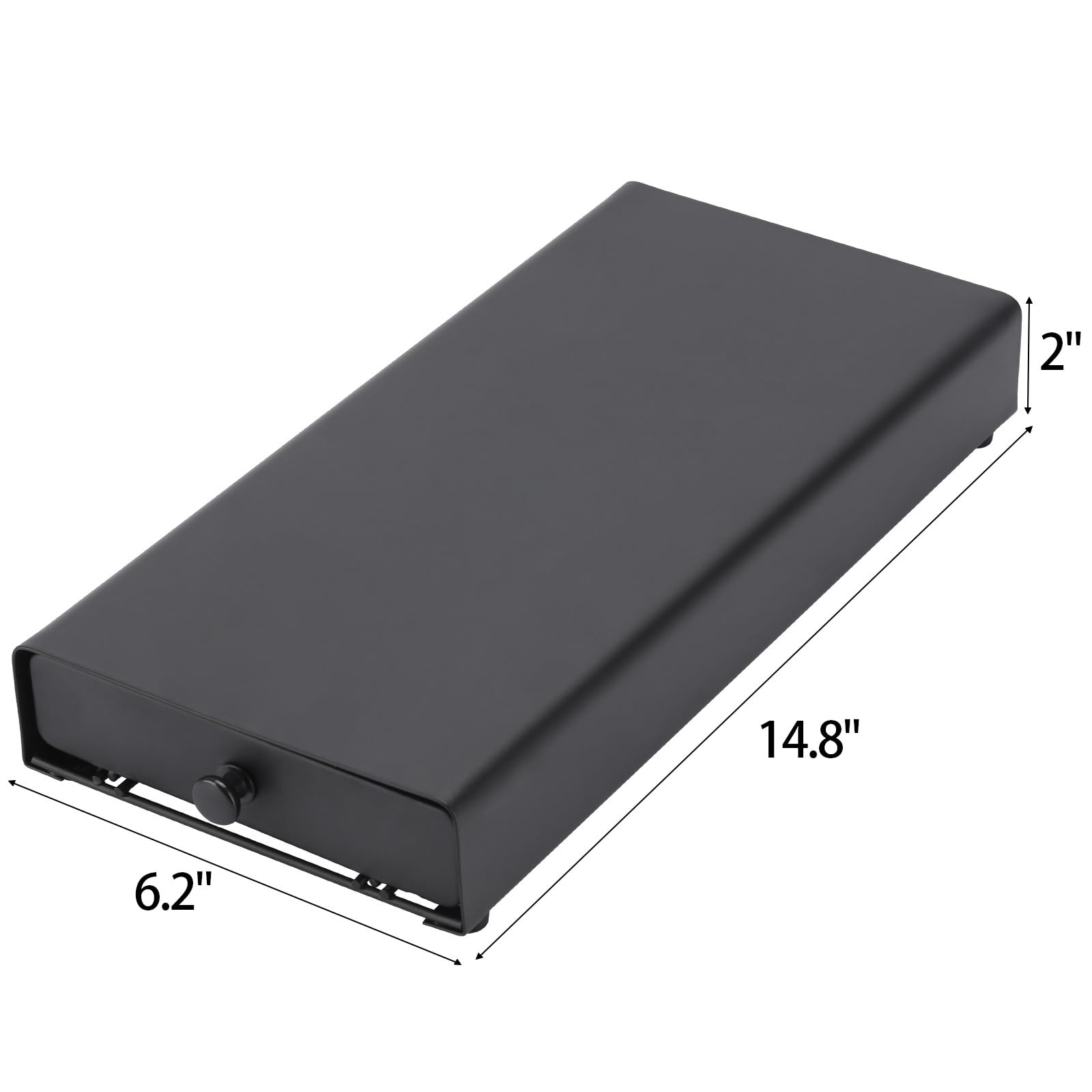 Tecbeauty metal pod holder drawer with smooth slide for daily use