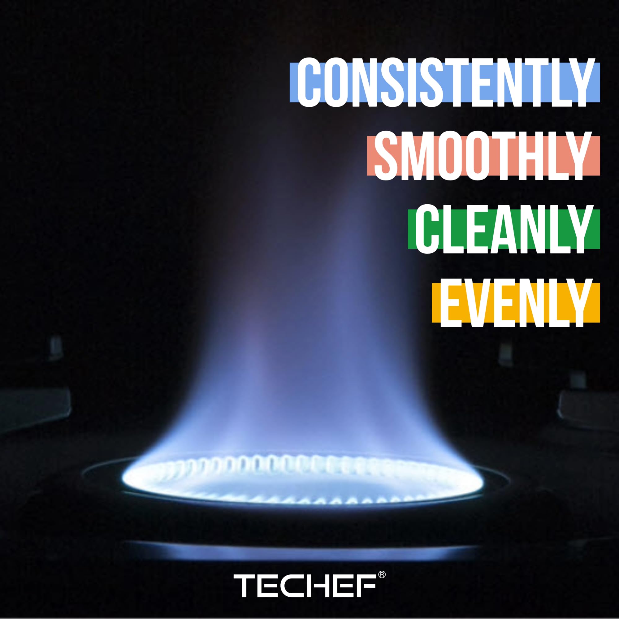 TECHEF AGNI made in Korea label highlighting quality