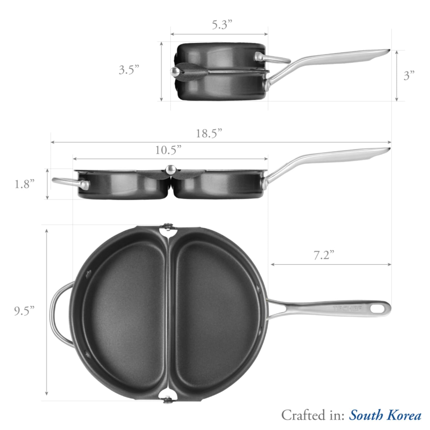 TECHEF made in Korea pan delivering premium quality and craftsmanship.