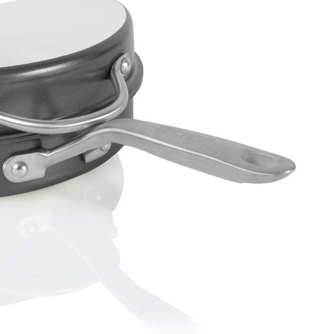 TECHEF compatible with electric, gas, and ceramic stoves for versatile use.