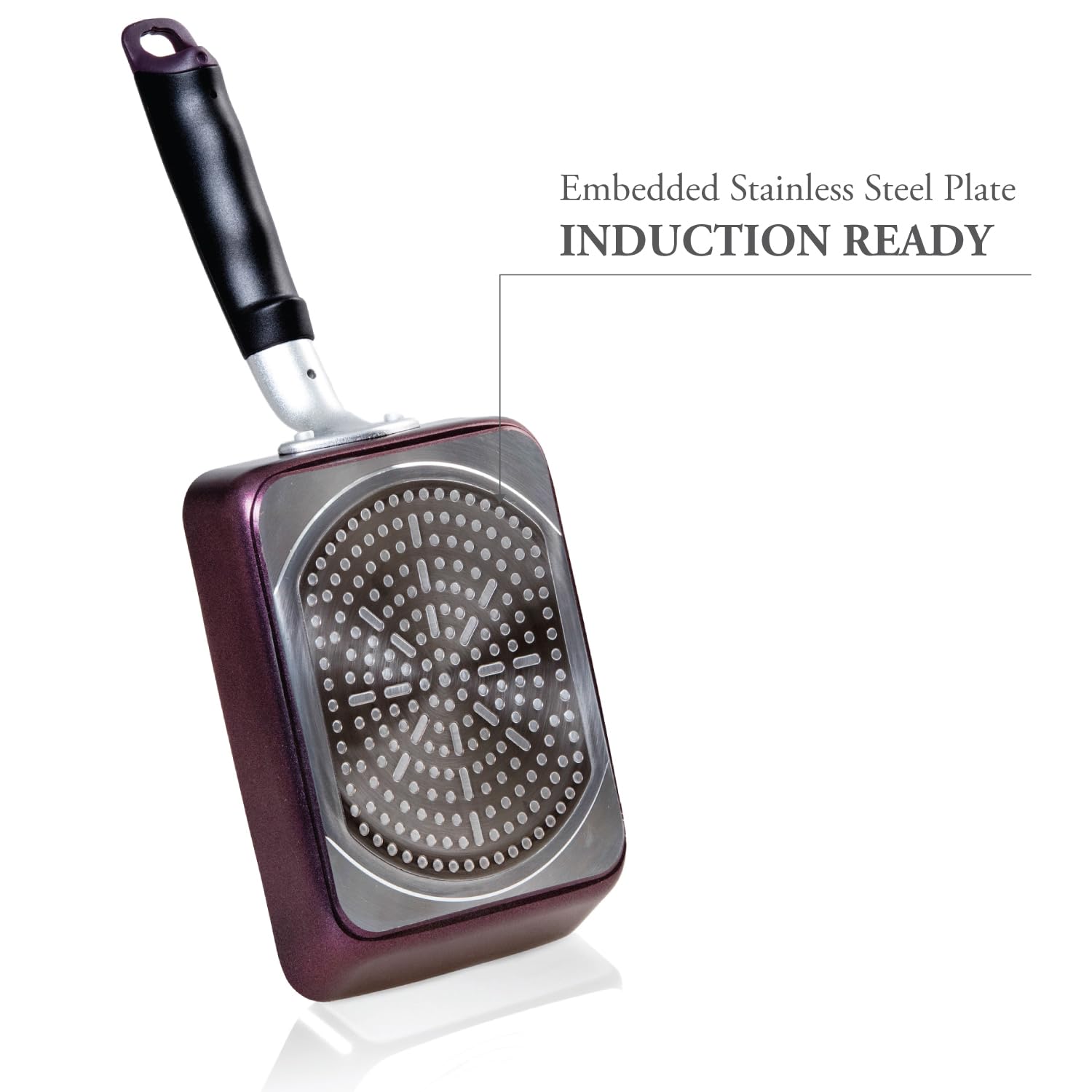 TECHEF tamagoyaki pan is dishwasher-safe for quick cleanup.