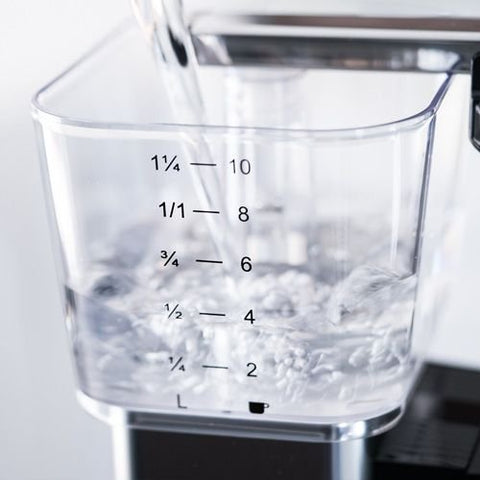 Technivorm Moccamaster 79212 KBTS brew basket allows adjustable flow control.