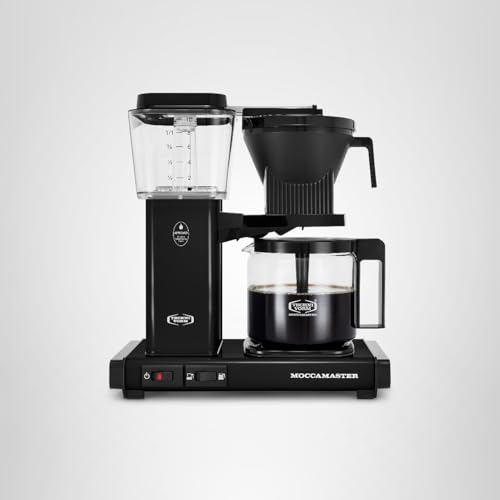 Technivorm Moccamaster KBGV 10-Cup clean, durable design.