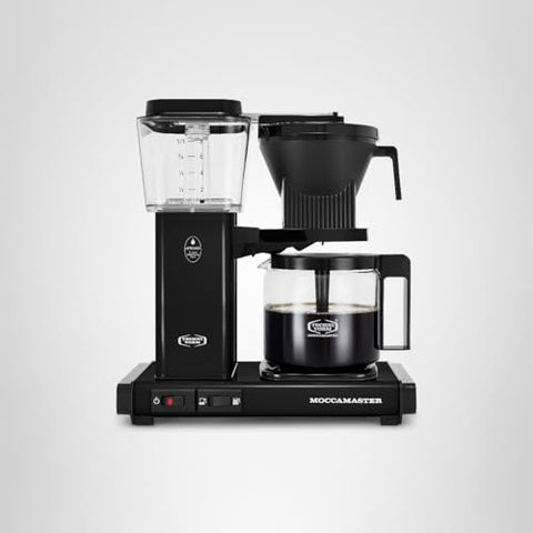 Technivorm Moccamaster KBGV 10-Cup clean, durable design.
