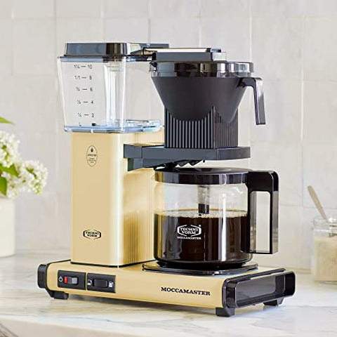 Technivorm Moccamaster KBGV keep-warm heating element maintains temperature.