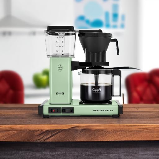 Technivorm Moccamaster KBGV Select brew-volume switch enables half or full carafe