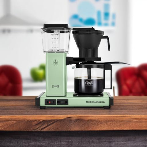 Technivorm Moccamaster KBGV Select brew-volume switch enables half or full carafe