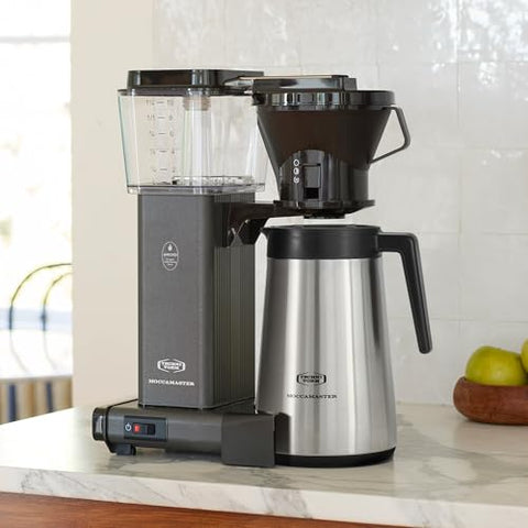 Technivorm Moccamaster KBT 79115 water reservoir in stone grey.
