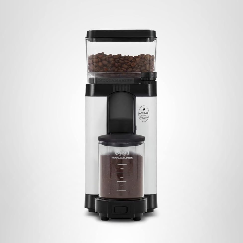 Technivorm Moccamaster KM5 warranty badge suggests trusted long-term support.