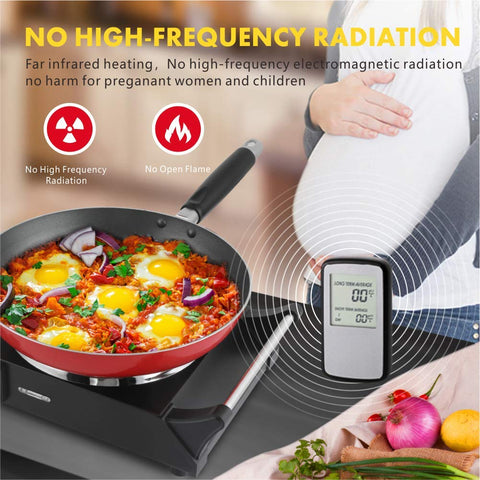 Techwood works with various cookware, from aluminum to cast iron