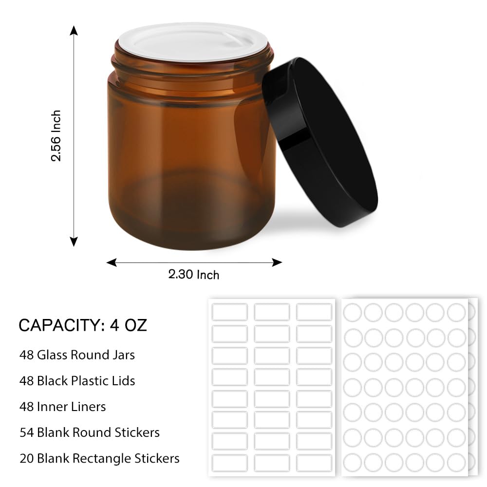 Tecohouse multiuse cosmetic sample jar ideal for small batches.