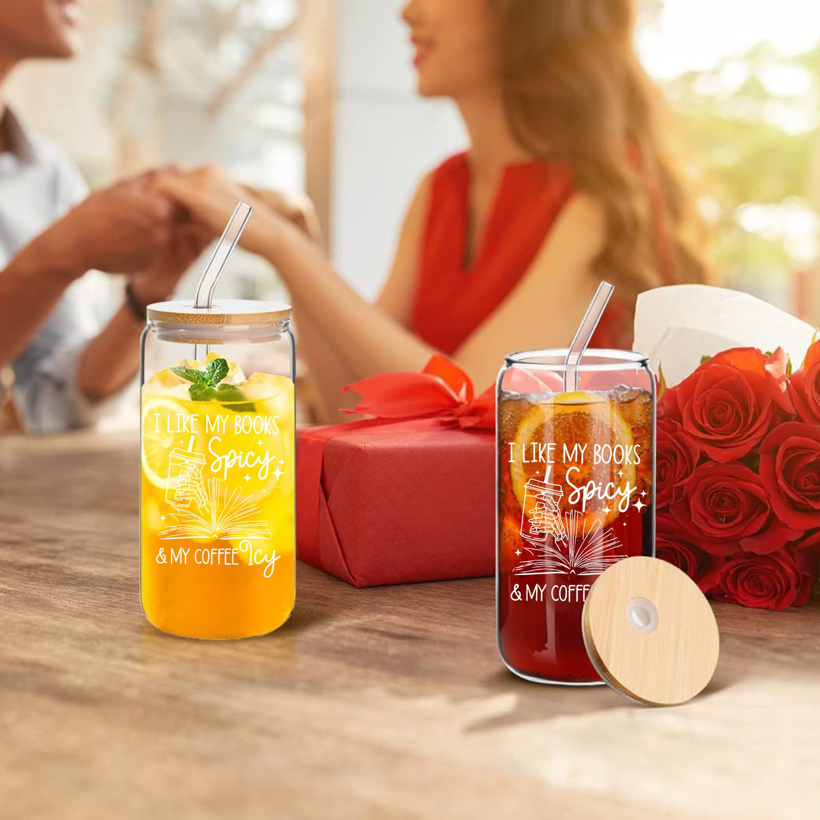 Teeglow gift box includes bamboo lid and stainless straw.