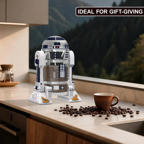 TEENKON French Press on kitchen counter with white finish adds modern style.